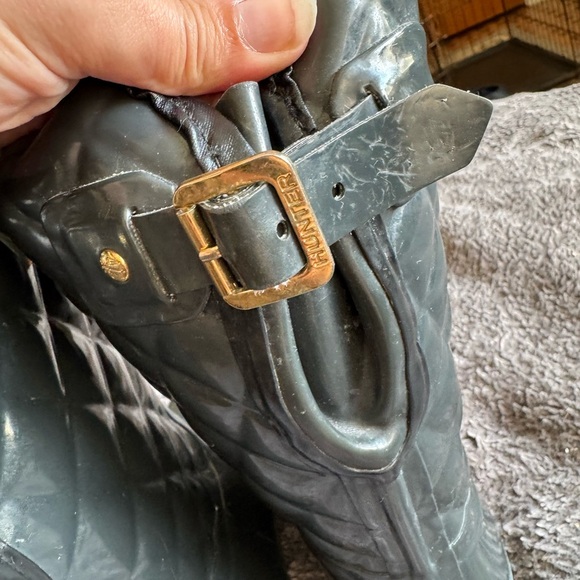 HUNTER Women’s Adjustable Quilted Refined Slim Fit Short Rain Boots - Picture 11 of 11